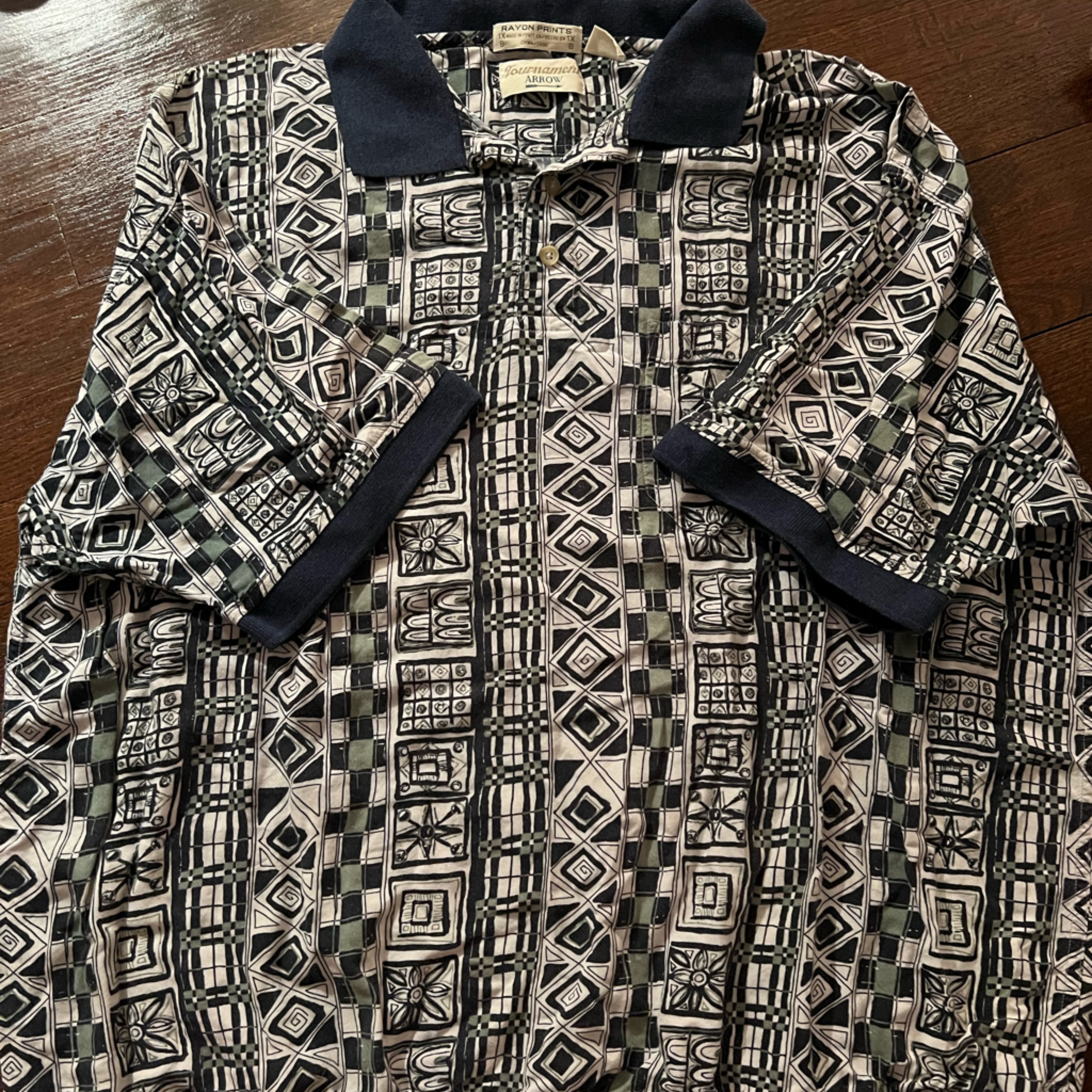 Super Cool Patterned Polo!